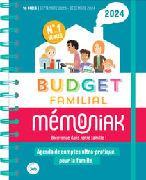  Agenda Budget Familial 12 Mois: Planificateur de