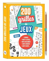 200 grilles de jeux - un crayon offert