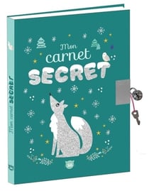 Carnet - Bleu - 23 x 20 cm - Carnet secret hiver