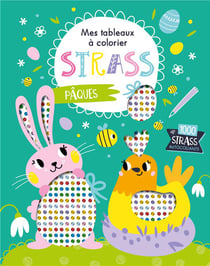 Mes tableaux a colorier strass - paques