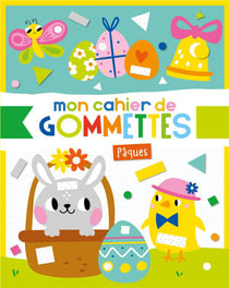 Mon cahier de gommettes - paques