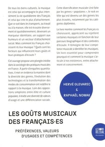 Les goûts musicaux des Français.es