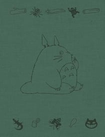 Carnet Ghibli : Carnet toilé Totoro
