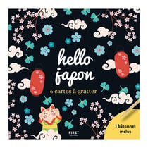 Hello Japon - 6 cartes à gratter