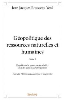 Geopolitique des ressources naturelles et humaines  - t01 - geopolitique des ressources naturelles