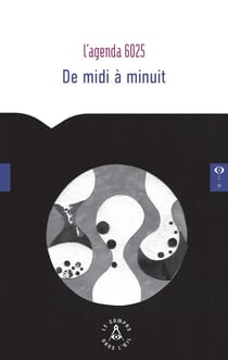Agenda civil - 15,4 x 24,1 cm - De midi à minuit