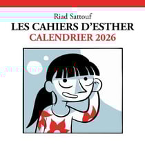 Les cahiers d'Esther : Calendrier (édition 2026)