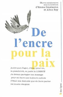 De l'encre pour la paix / ink for peace