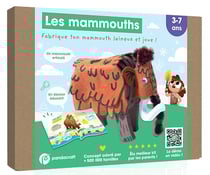Les mammouths - kit Pandacraft 3-7 ans