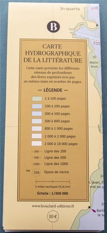 Carte hydrographique de la littérature