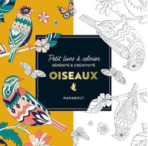 Petit livre a colorier - oiseaux