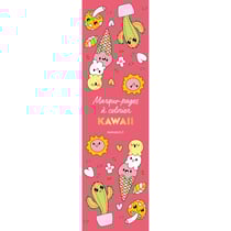Marque-pages à colorier - Kawaii