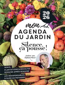 Agenda 2026 - Mon agenda du jardin Silence, ça pousse !