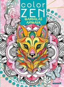 Color zen - mandalas animaux