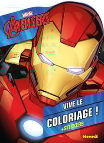Marvel avengers - vive le coloriage ! (personnage iron man)