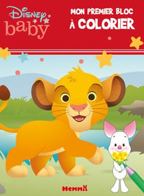DISNEY BABY - Mon Premier Livre Puzzle - 5 puzzles 4 pièces - Simba et la  savane