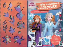 Disney la reine des neiges 2 - mes aventures a colorier - au royaume d'arendelle