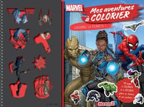 Marvel - mes aventures a colorier - sauvons la planete !
