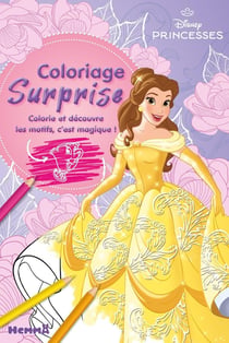 Disney princesses - coloriage surprise