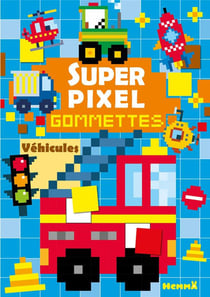 Super pixel gommettes véhicules