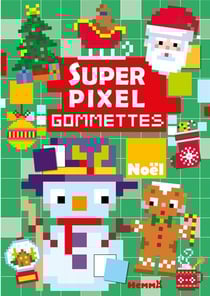 Gommettes super pixel Noël