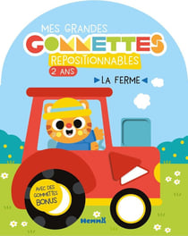Mes grandes gommettes repositionnables - La ferme