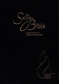 Bible d'étude Segond NEG 1979 MacArthur