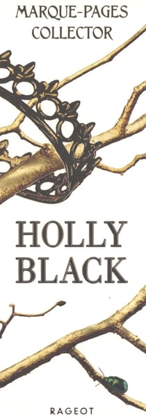 Marque pages Holly BLack