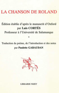 La Chanson de Roland : Édition établie d'après le manuscrit d'Oxford