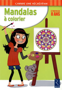 Mandalas à colorier - 8 ans