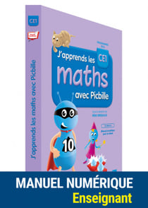 J'apprends les maths avec picbille - ce1