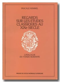 Regards sur les etudes classiques au 19 e