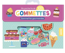Ma pochette de gommettes - Mes gommettes gourmandes