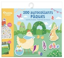 200 autocollants Pâques