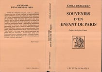 Souvenirs d'un enfant de paris. 1. les annees de boheme