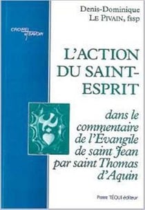 L'action du Saint-Esprit : dans le commentaire de l'Evangile de saint Jean par saint Thomas d'Aquin