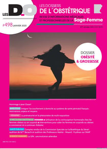 DOSSIER-OBESITE et GROSSESSE-DO 498 JANVIER 2020 : LES DOSSIERS DE L'OBSTETRIQUE 498 JANVIER 2020