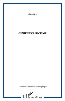 Genie et criticisme
