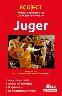 Culture générale concours 2026 : Juger : ECG - ECT