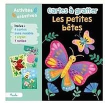 Cartes à gratter - Petites bêtes