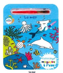 Les animaux de la mer coloriages magiques