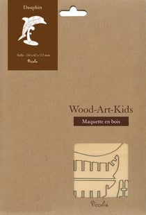 Puzzle 3D en bois - Dauphin