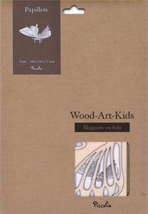 Puzzle 3D en bois - Papillon