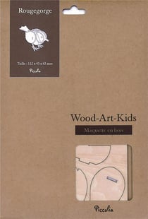 Puzzle 3D en bois - Rouge-gorge