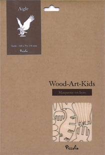 Puzzle 3D en bois - Aigle
