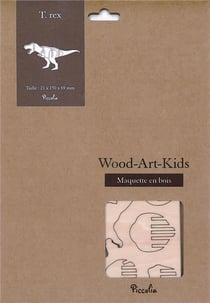 Puzzle 3D en bois - T-Rex