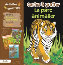 Cartes à gratter : le parc animalier