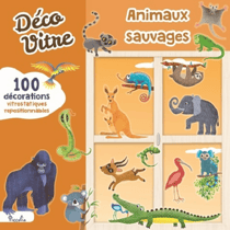 Déco Vitre - Les animaux sauvages