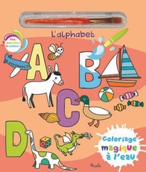 L'alphabet - Coloriage magique à l'eau