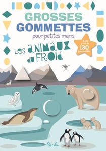 Grosses gommettes pour petites mains : l'hiver